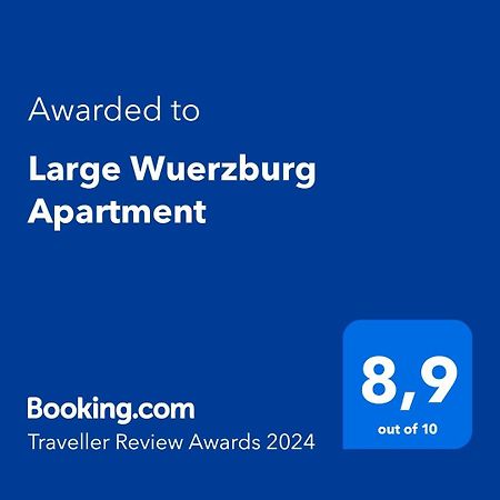 Large Wuerzburg Apartment Eksteriør bilde